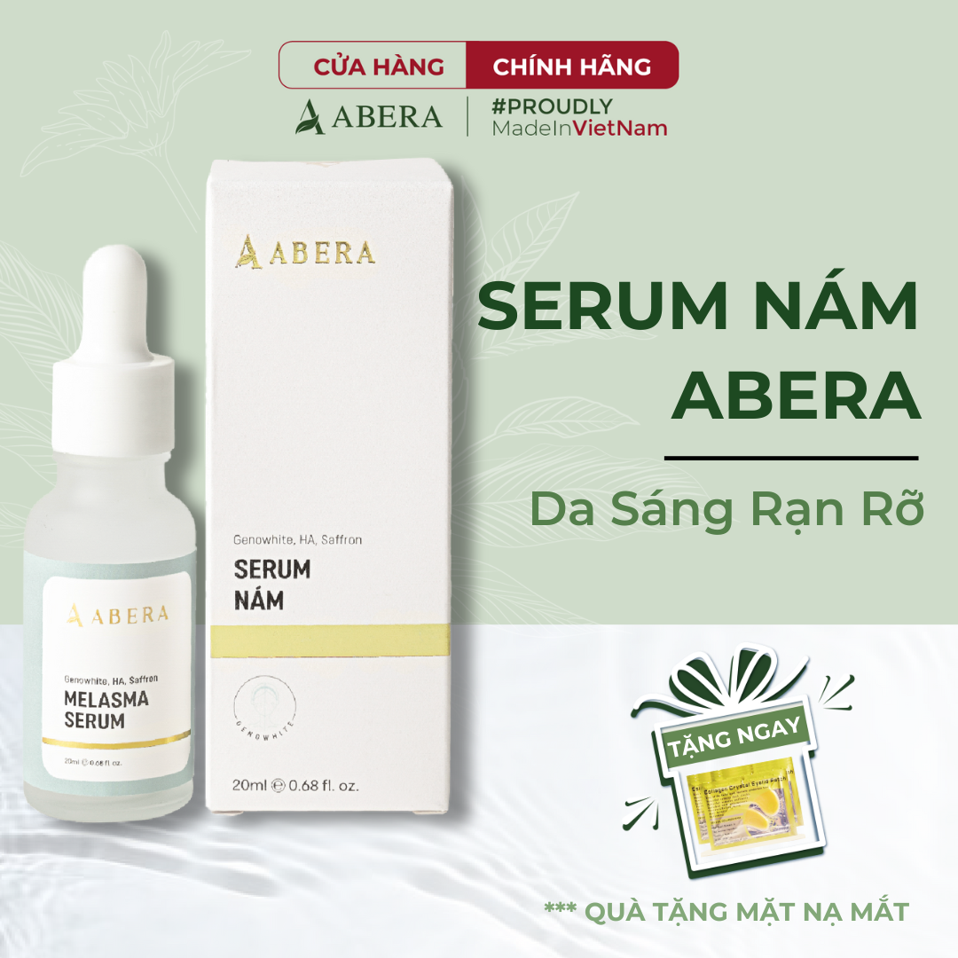 Serum Nám Da  ABERA - Mờ Nám Hiệu Quả, Dưỡng Trắng Da, Phục Hồi Làn Da Sáng Mịn Không Tì Vết