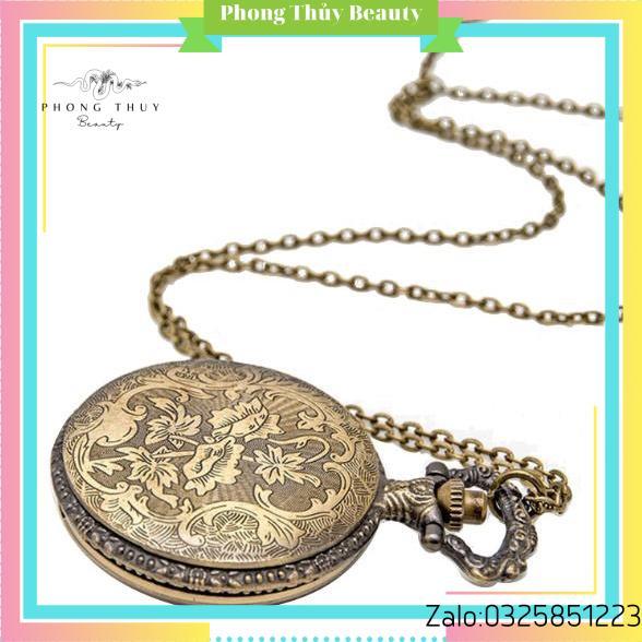 Đồng Hồ Quả Quýt Dây Chuyền 12 Con Giáp SIZE LỚN