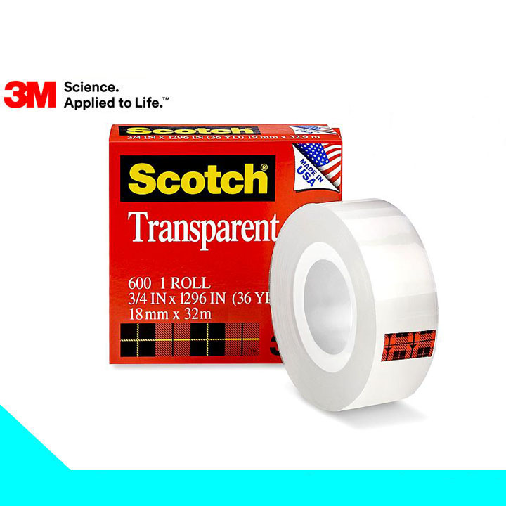 Bộ 3 cuộn băng keo thử mực, thử sơn 3M Scotch 600