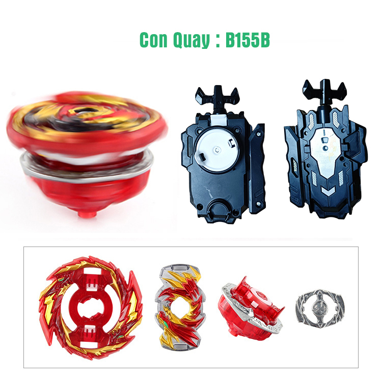 Đồ Chơi Con Quay B155 Kèm Tay Phóng | Con Quay BEYBLADE B155