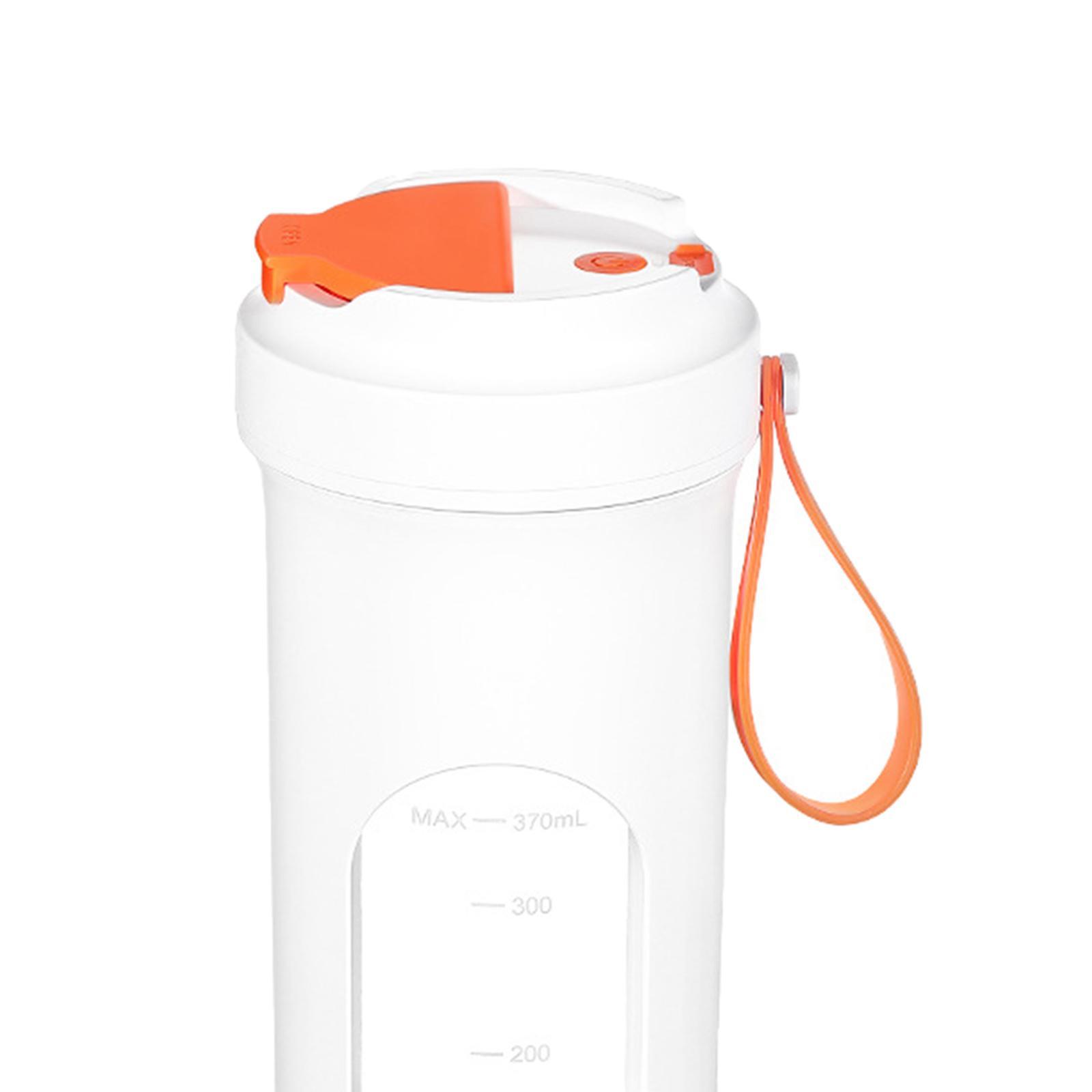 Portable Blender Juicer Cup Personal Mini Blender 370ml Blender Cup Travel Juicer Cup for Mixing Shakes and Smoothies Camping