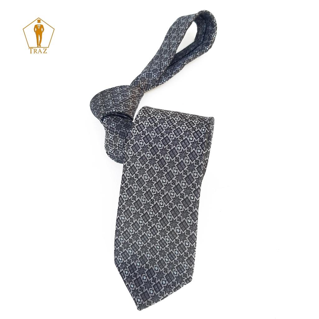 Cà vạt, Caravat, Cravat Nam Màu Xám Bản Nhỏ 5cm Cao Cấp