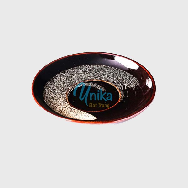 Đĩa Men Cánh Gián Đường Kính 12cm - Gốm Sứ Cao Cấp Bát Tràng