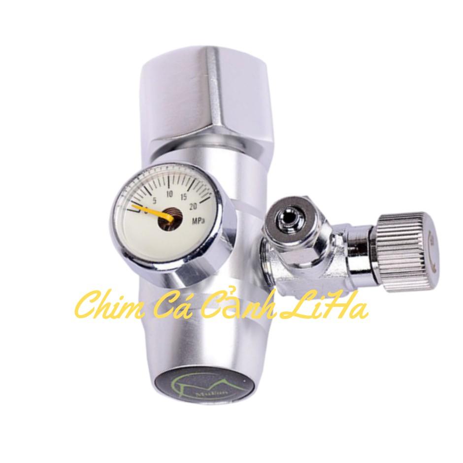 Van Cơ Co2 Mufan 1 Đồng Hồ - Van Tinh Chỉnh Khí Co2 Cho Bể Thủy Sinh