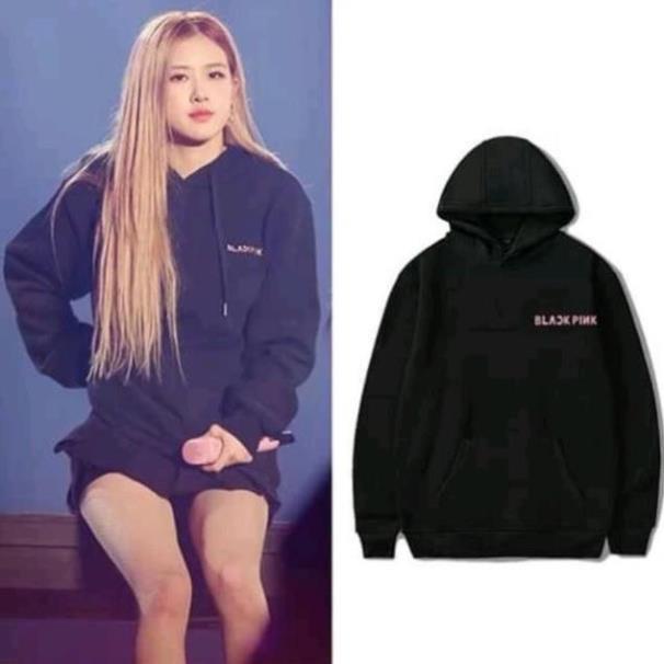 HOT Áo hoodie in chữ GONE - ROSÉ BLACKPINK