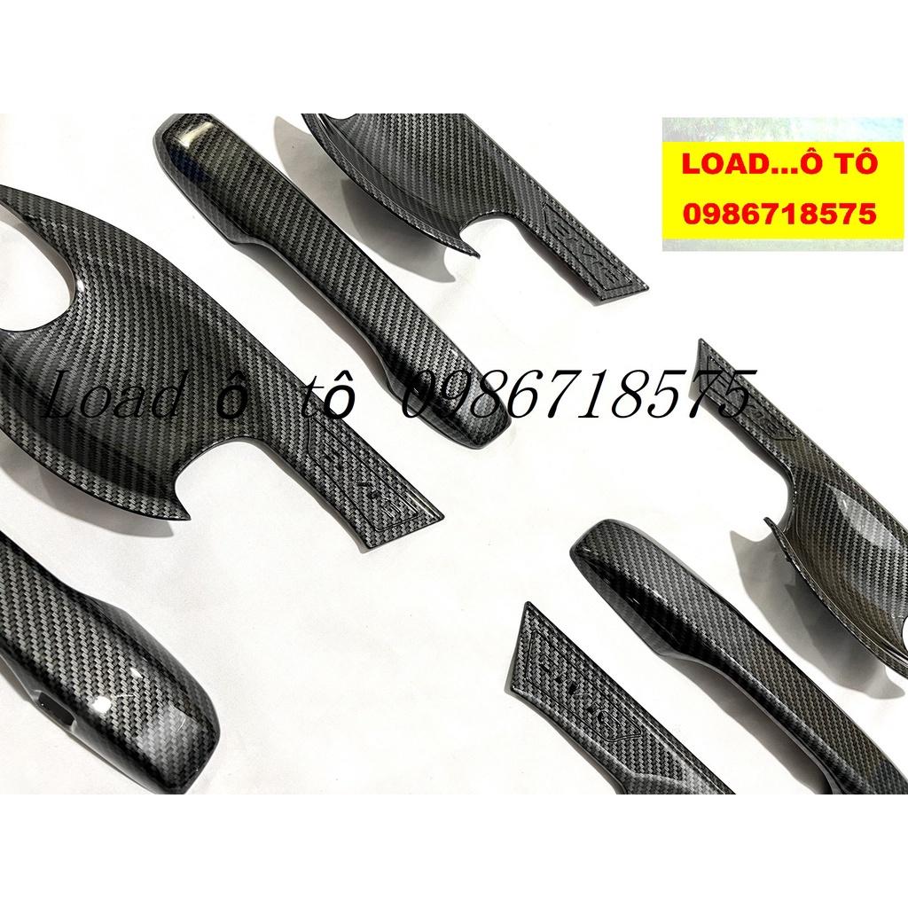 Ốp Tay Nắm, Hõm Cửa Vân Carbon Xe Honda Civic 2022-23 Mẫu Vân Carbon Cao Cấp