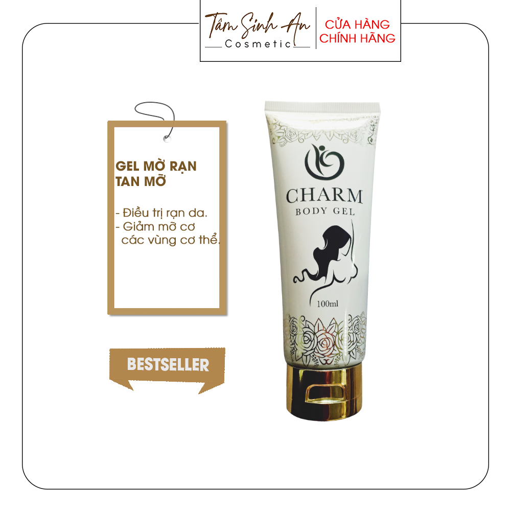 Kem Mờ Rạn Da Charm Body Gel - 7 Ngày Vòng Eo Con Kiến, Phù Hợp Với Cả Phụ Nữ Sau Sinh - Tâm Sinh An Cosmetic