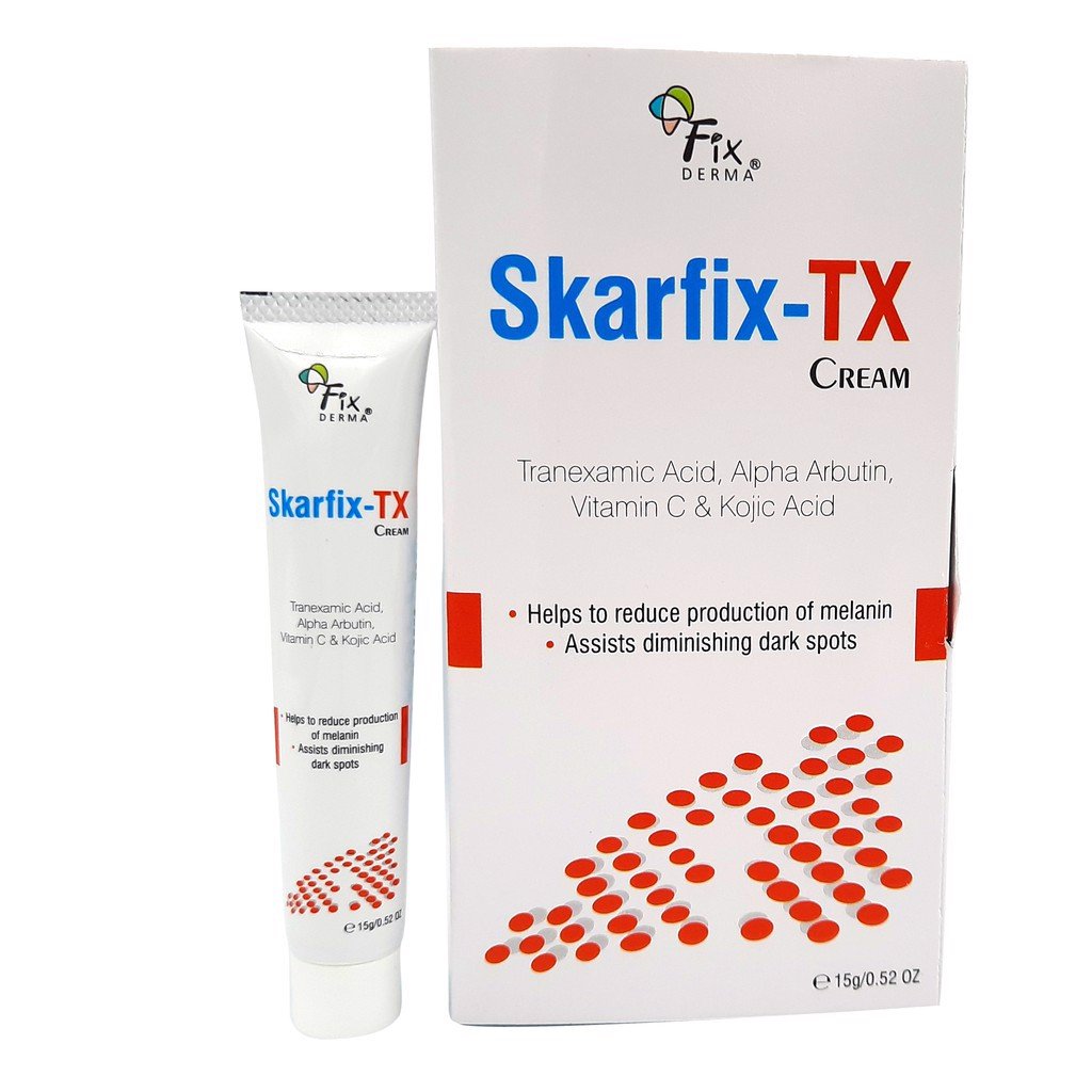 Kem Dưỡng Da Mờ Thâm Nám, Tàn Nhang Fixderma Skarfix-TX Cream 15g và 30g