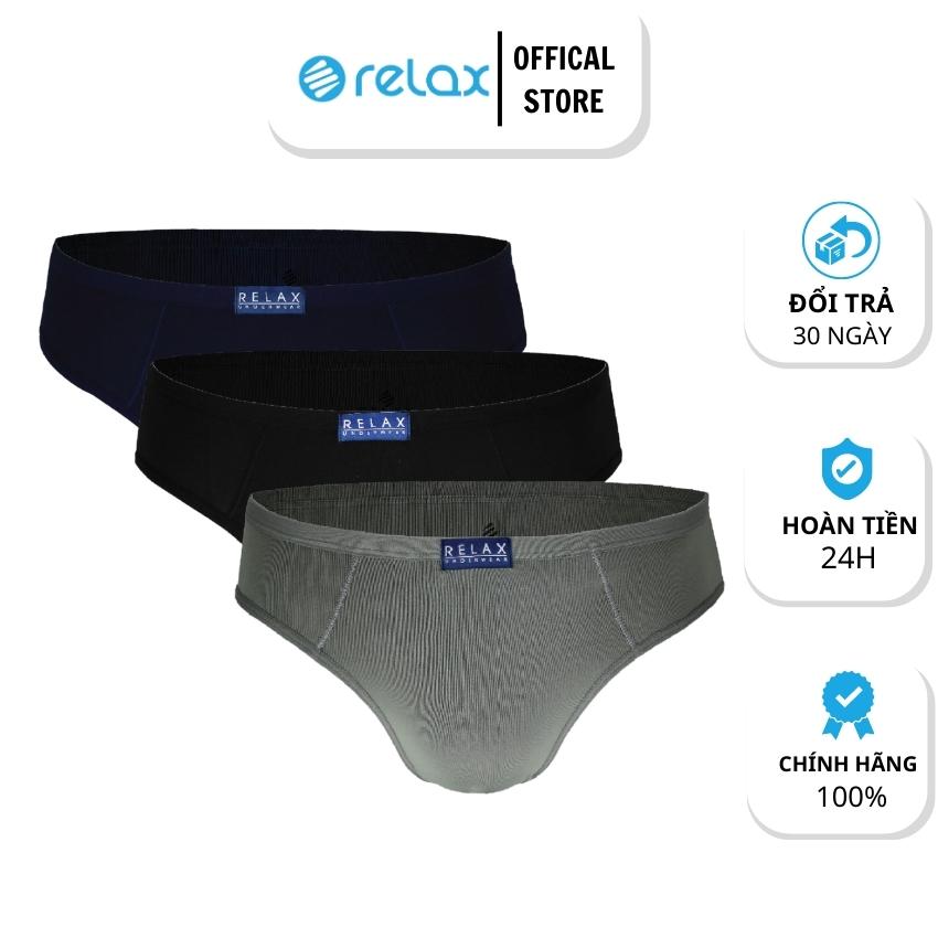 quần lót nam relax thun lạnh cao cấp chính hãng, quần sịp nam relax underwear rl036