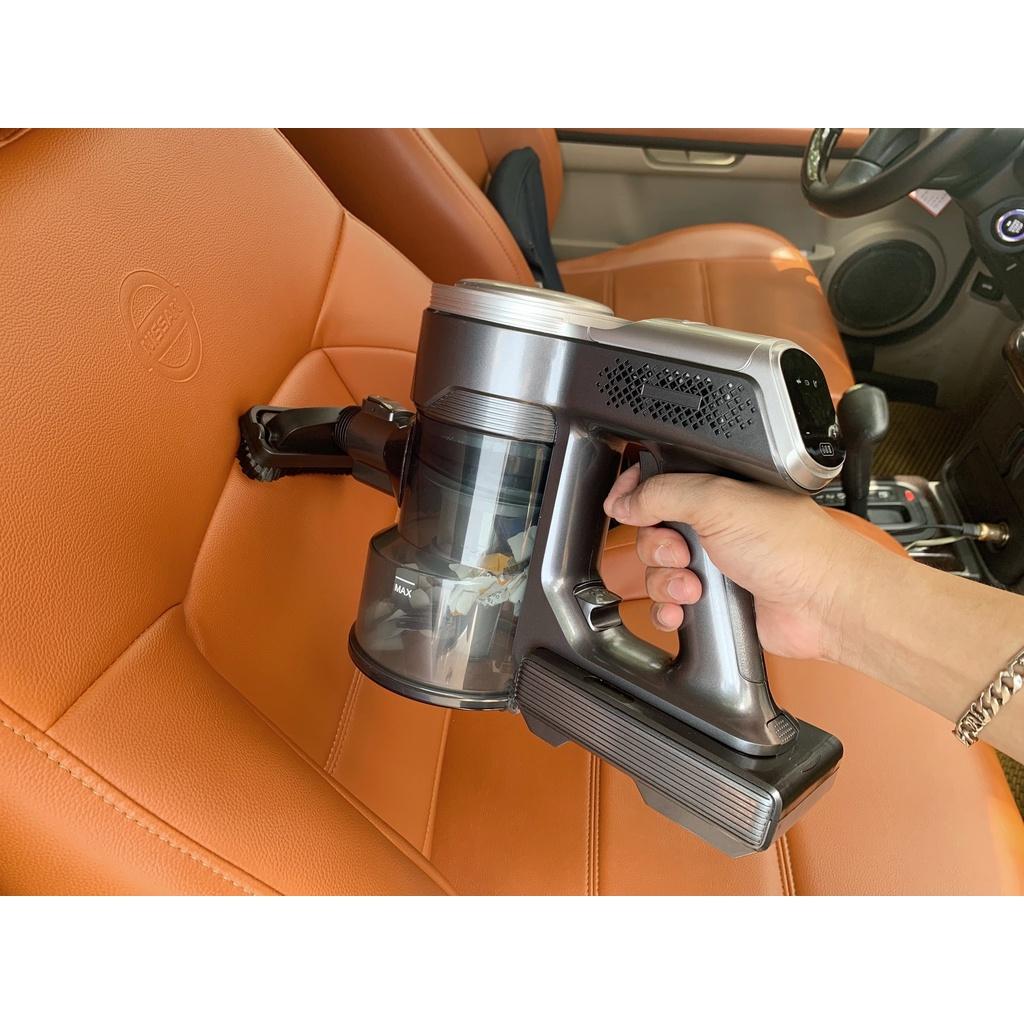 Máy Hút Bụi Lau Nhà Không Dây ULTTY V08, Lực Hút Cực Mạnh, Nhiều Đầu Hút, Pin Bền, Độ Ồn Thấp, Nhập Đức, BH 24 Tháng