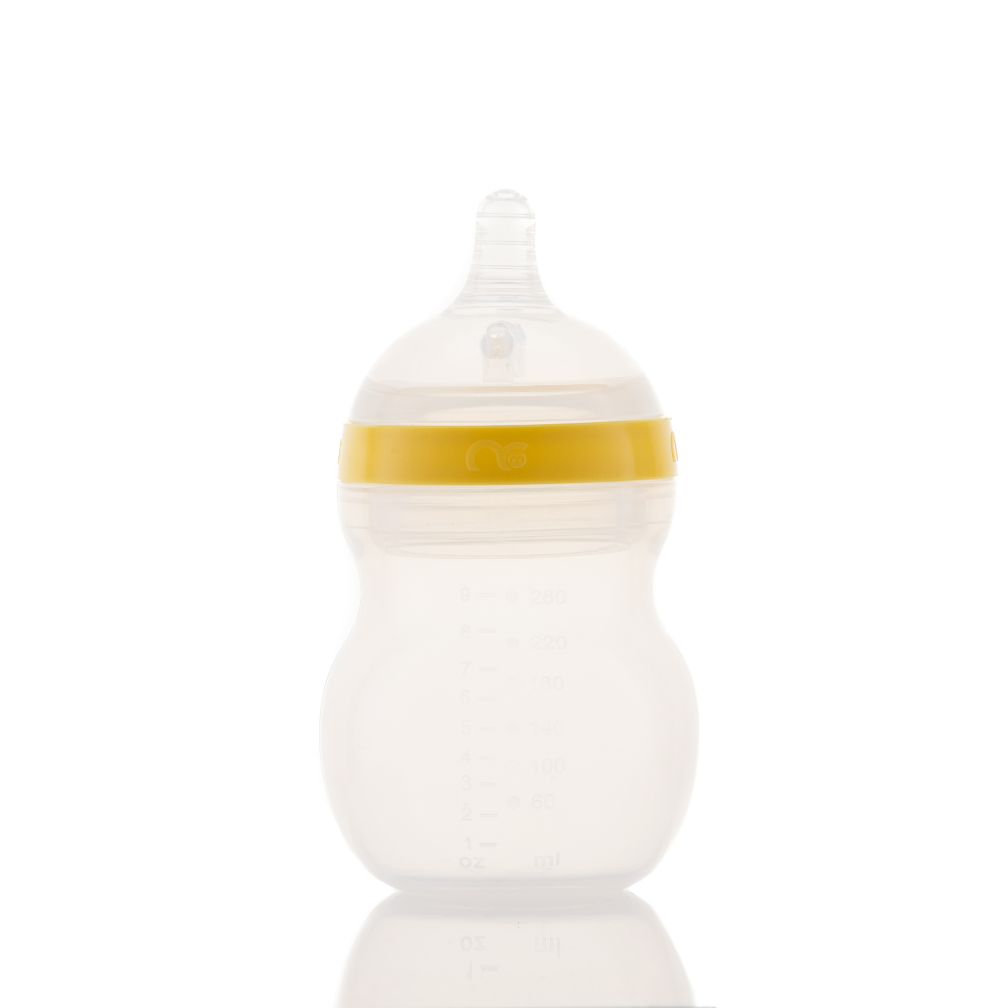 Bình sữa núm ti cao su Silicone Mamachi dòng Premium - Mamachi Baby Bottle Premium