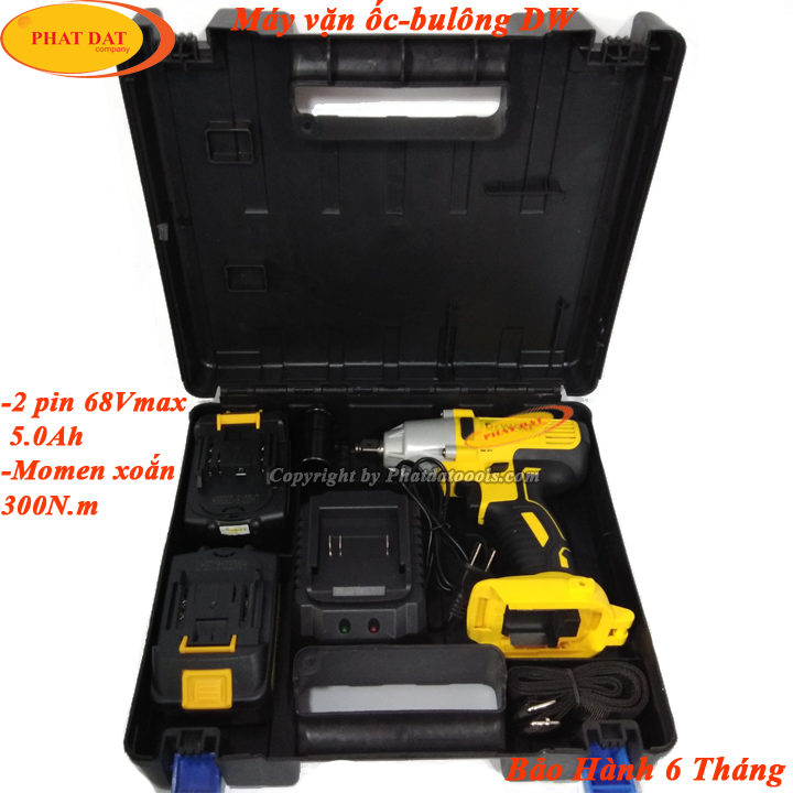 Máy bắt ốc - siết ốc bulông dùng pin DeWALT