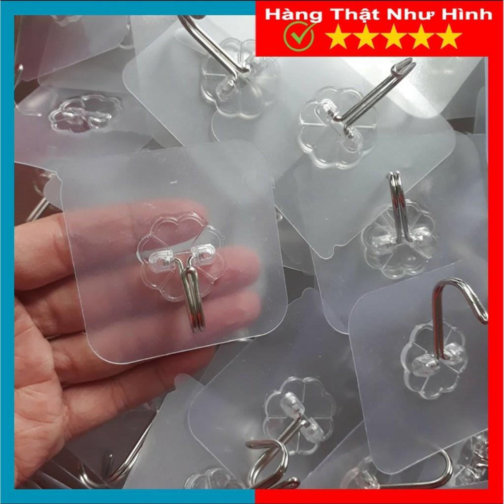 Combo 10 Móc Dán Tường Trong Suốt