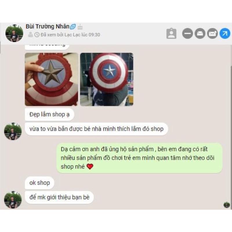 Đồ chơi trẻ em cho bé Siêu Nhân Siêu anh hùng Đội Trưởng Mỹ Người Sắt Captain America