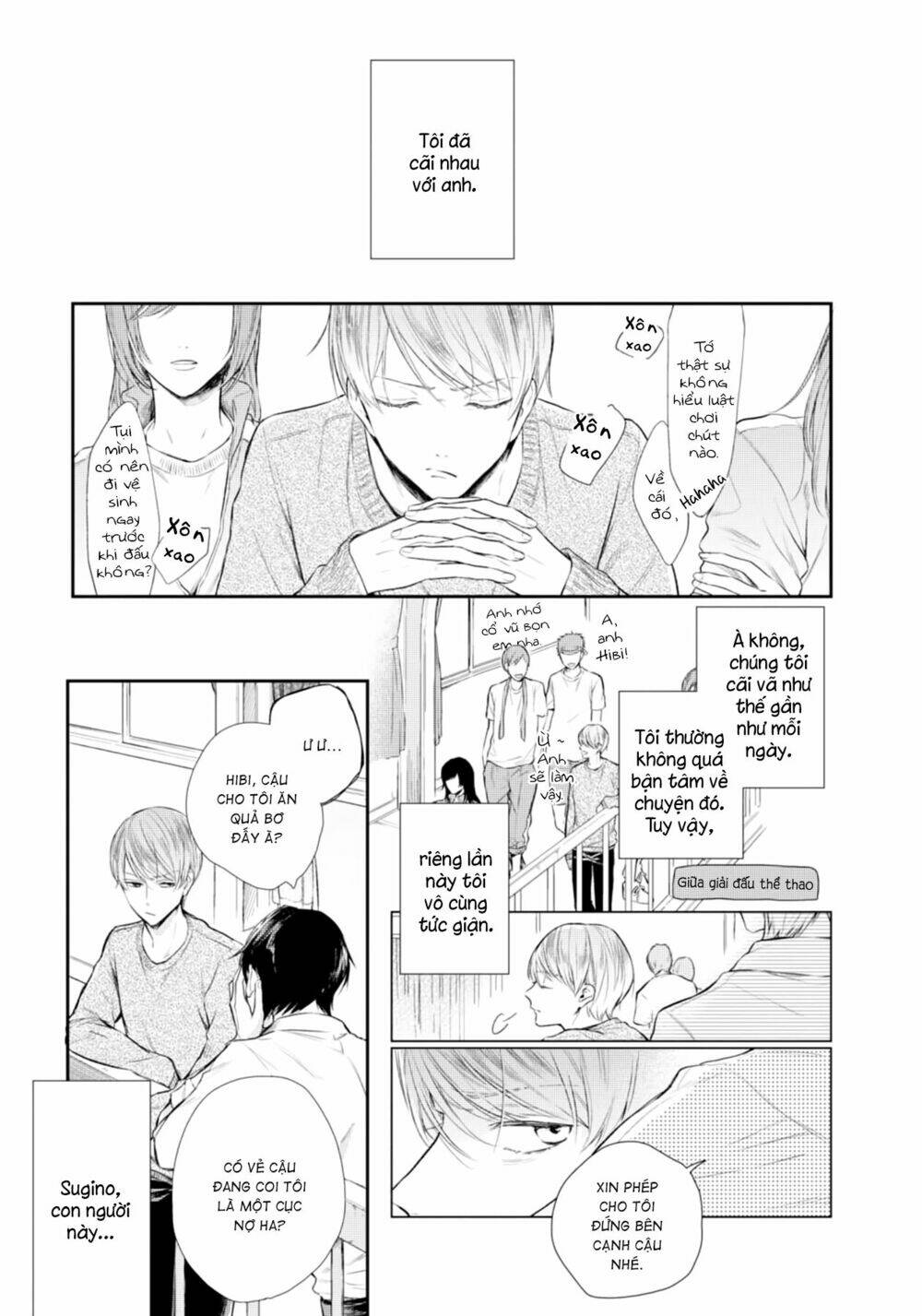 thêu dệt viễn cảnh tình yêu chapter 5.5 4