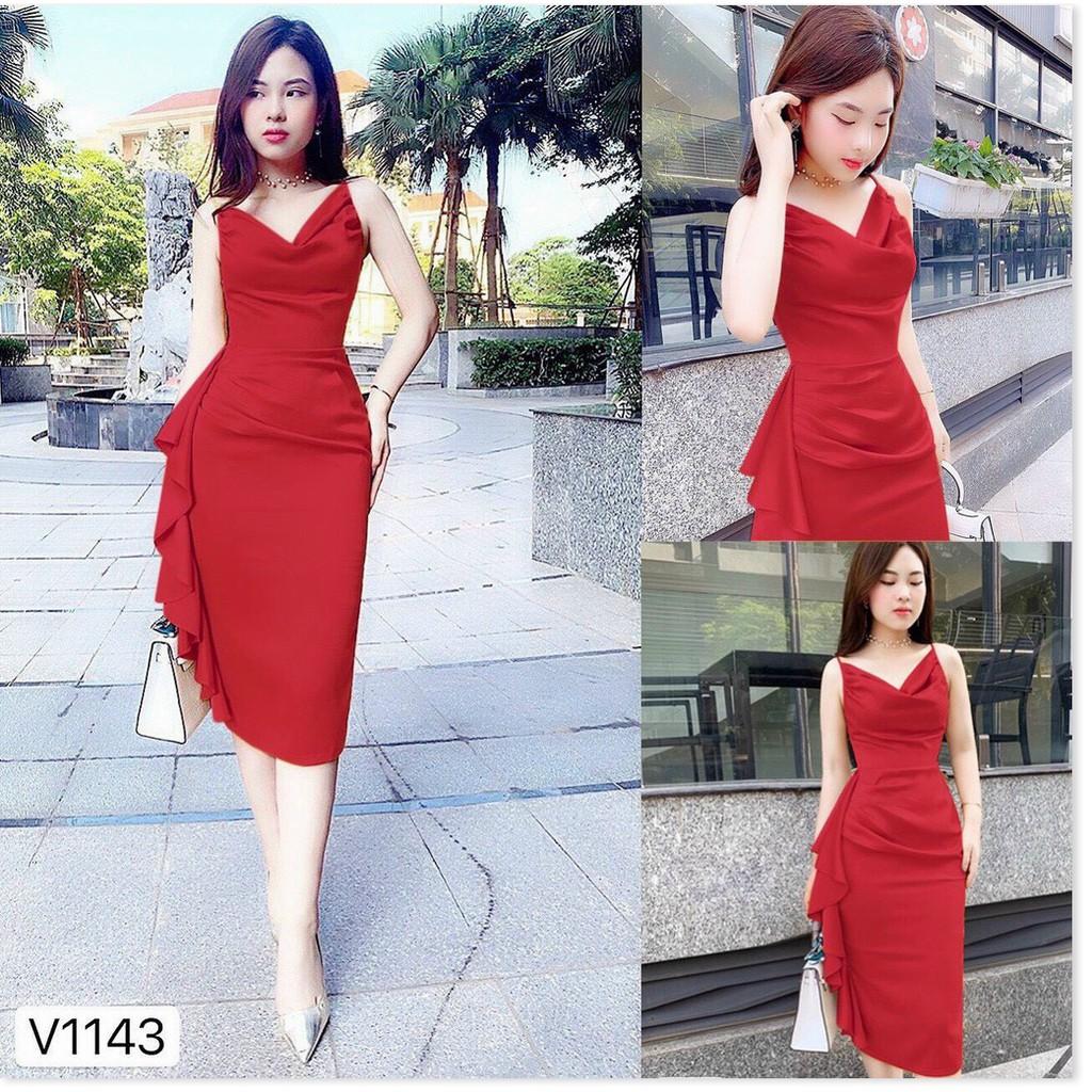 Đầm poly 2 da cực xinh siêu tôn dáng cho các chị em THỜI TRANG LANO STORE