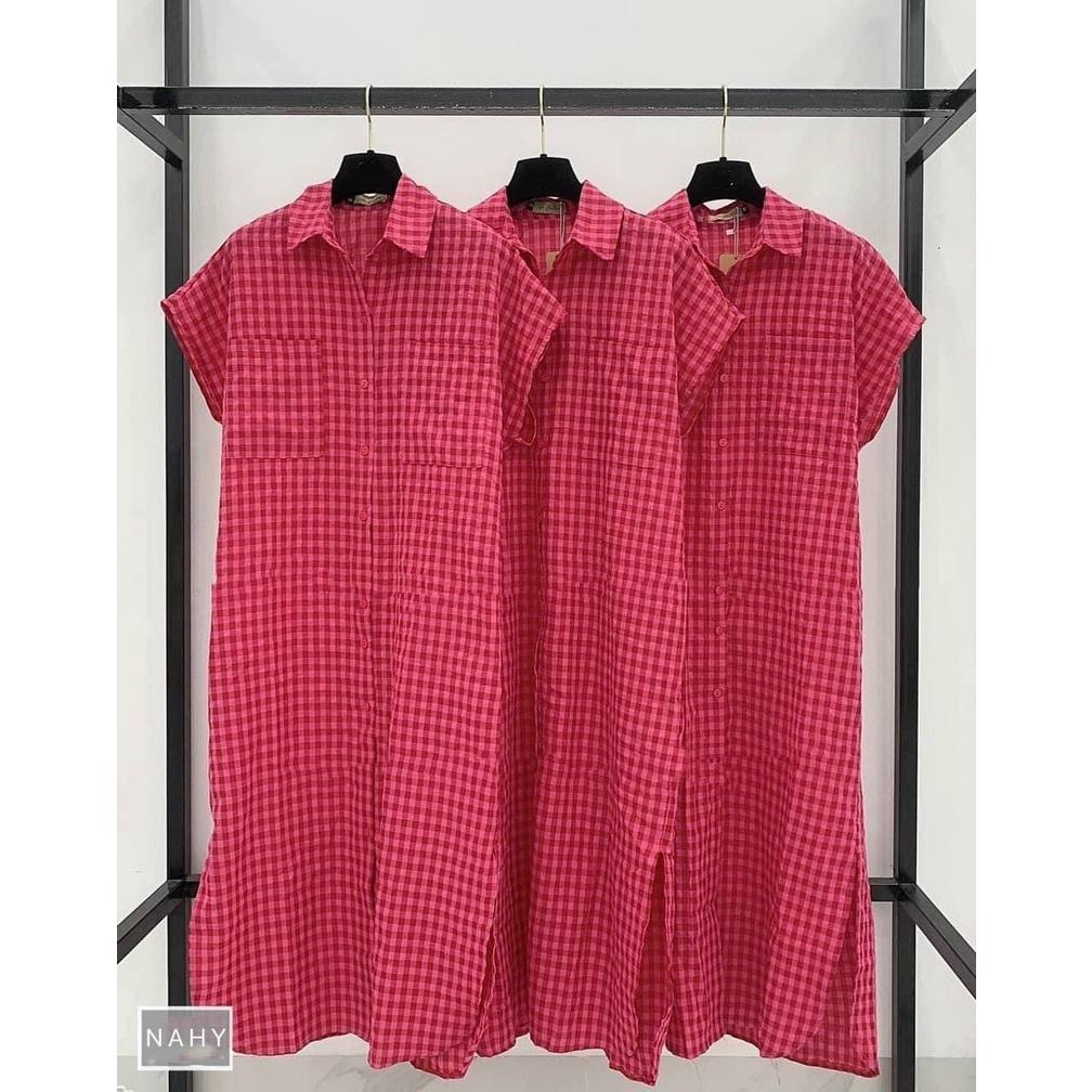 Đầm bầu thiết kế thời trang M45 Váy bầu xinh suông mùa hè 45-68kg - bauxinh