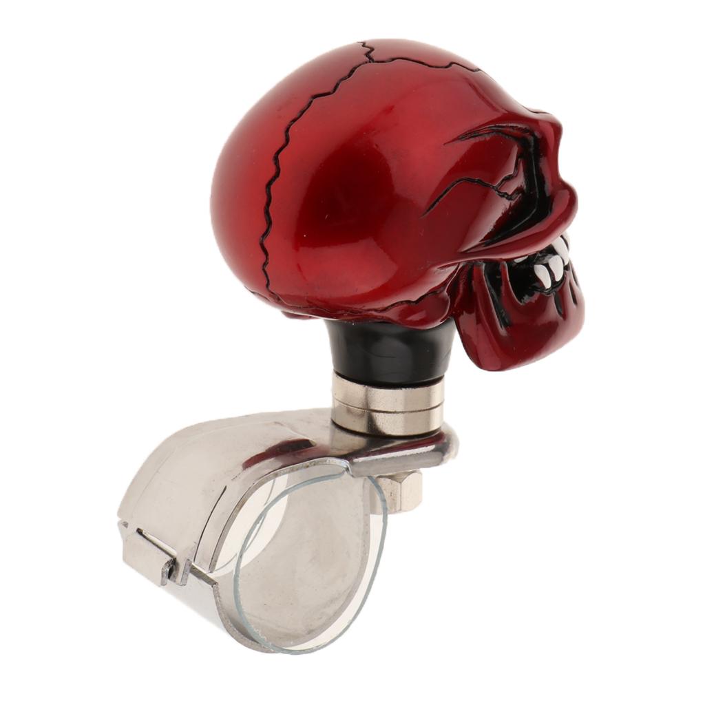 1PC Skull Head Car Steering Wheel  Suicide Knob Handle