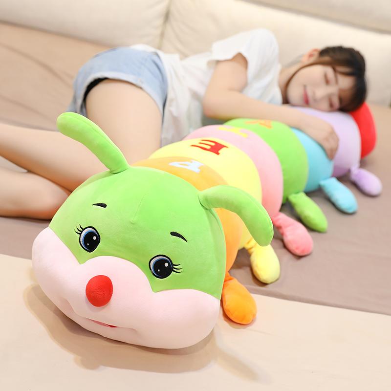 70-150Cm Đáng Yêu Mềm Mại Đầy Màu Sắc Sâu Bướm Sang Trọng Đồ Chơi Gối Trẻ Em Nhồi Bông Sang Trọng Đồ Chơi Con Sâu Mềm Mại Sang Trọng Búp Bê quà Tặng Sinh Nhật