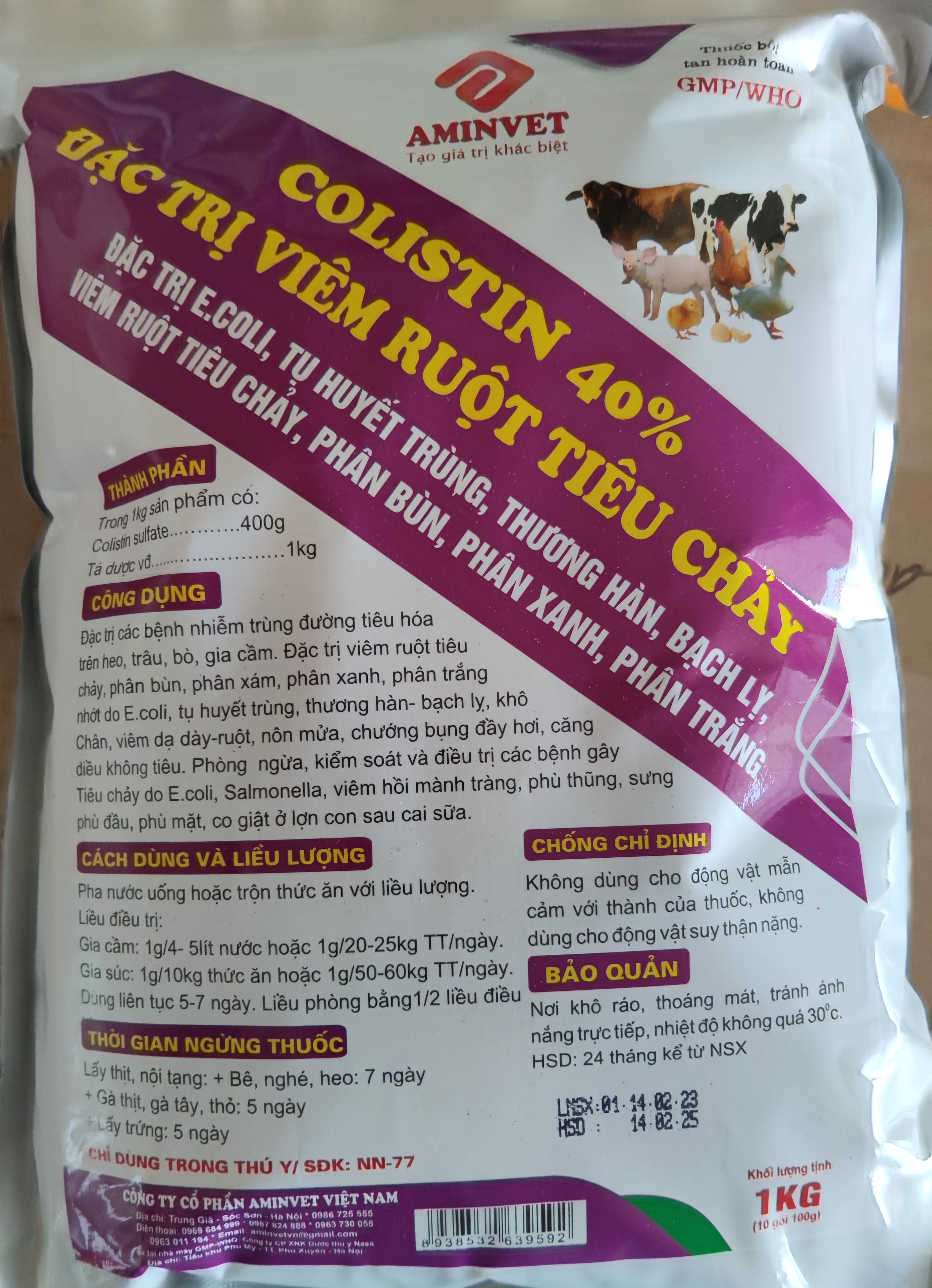 Colistin 40% 1kg