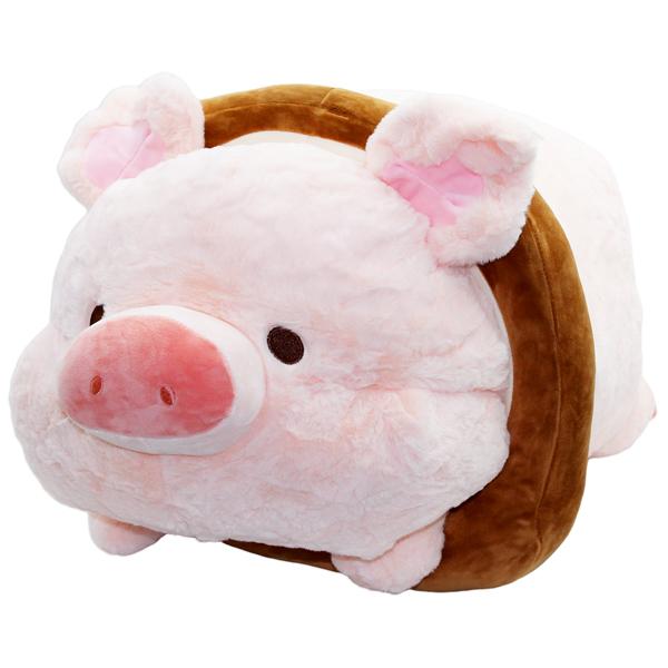 Thú Bông Heo Hồng Nằm 75 cm - ZooZoo 75580