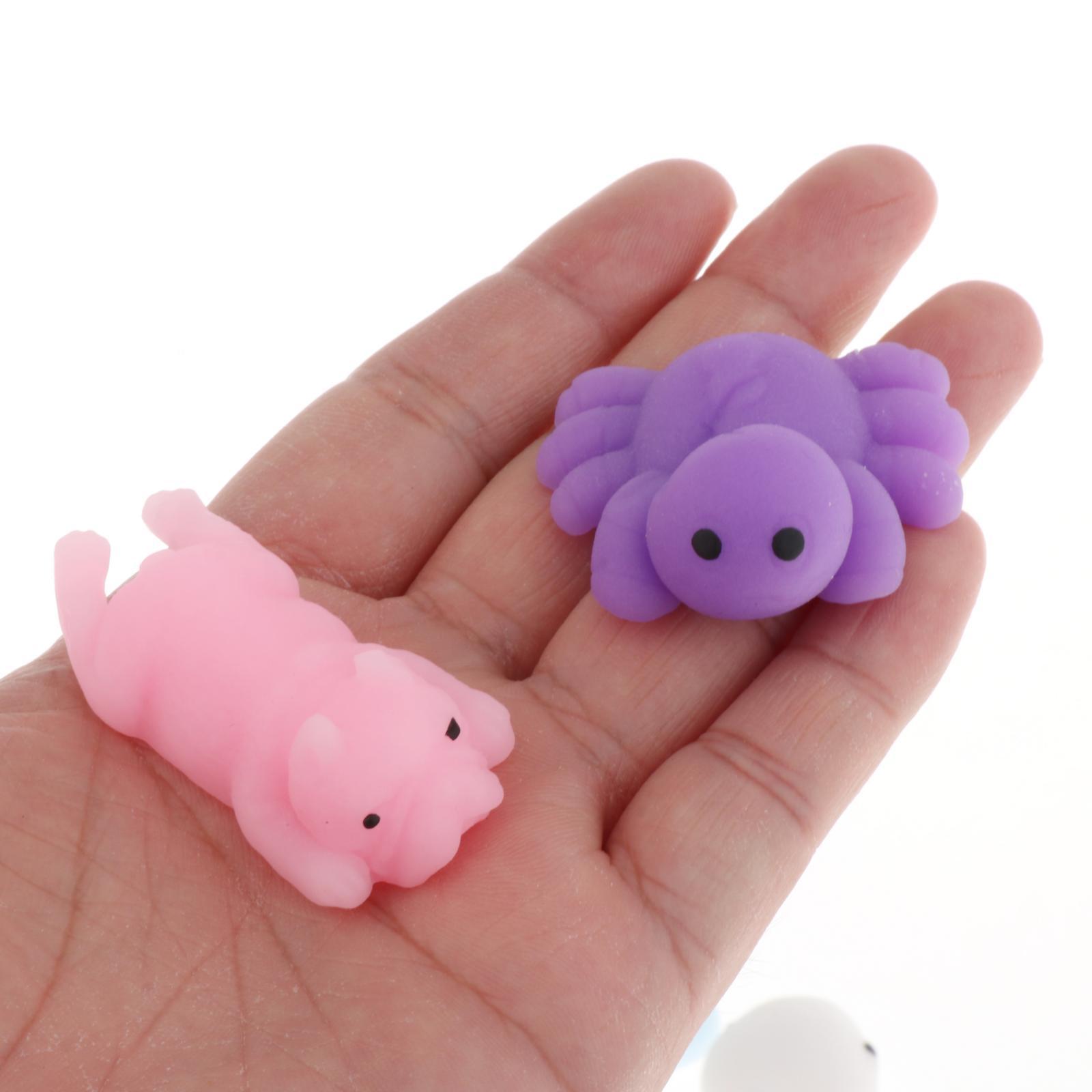 30 Pieces Mini Squeezing Toys Sensory Toy Easy to Clean Decoration Soft Relaxing Toy Interesting for Party Favors Goodie Bag Stuffers Adults