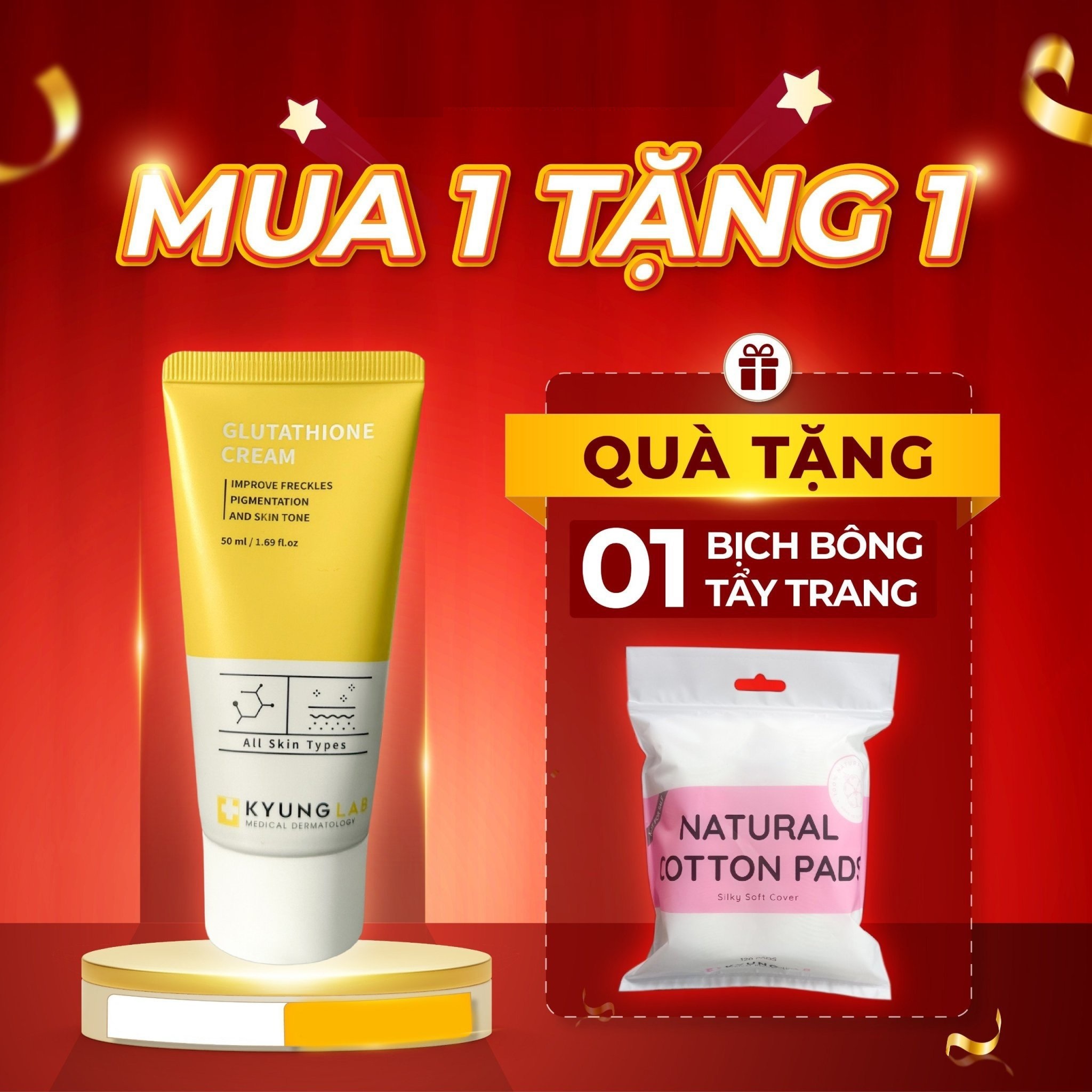 Kem dưỡng mờ nám, sạm, tàn nhang Kyung Lab - Tuýp 50ml