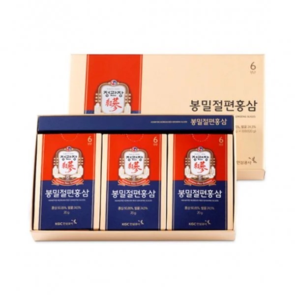 Hồng Sâm Lát Tẩm Mật Ong Hàn Quốc KGC Cheong Kwan Jang