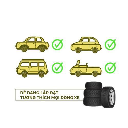 CẢM BIẾN ÁP SUẤT LỐP TPMS TIRESAFE D10E KẾT NỐI VỚI CAMERA HÀNH TRÌNH GOSAFE S70G