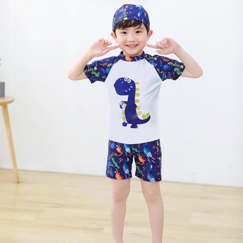 Đồ bơi bé trai kèm nón