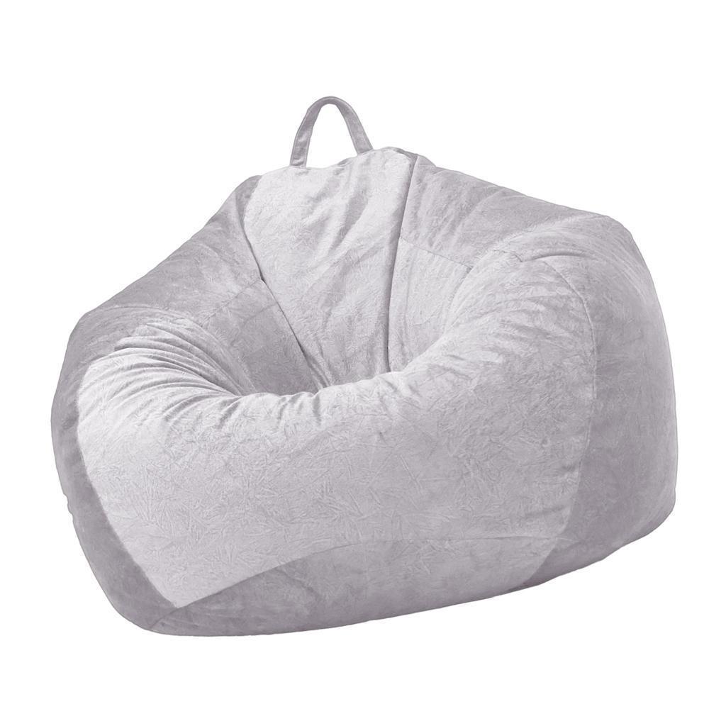 Kids Stuffed Animals Storage Suede  Cover 60x70cm