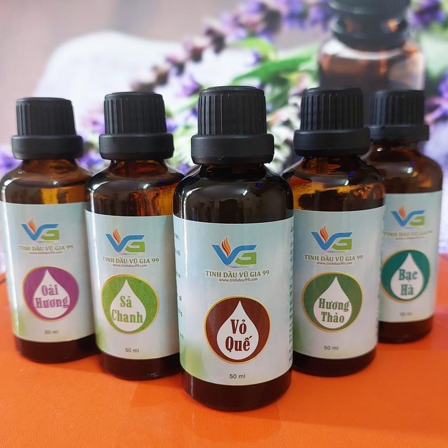 Tinh dầu thiên nhiên nguyên chất 50ml đủ loại có kiểm định và COA