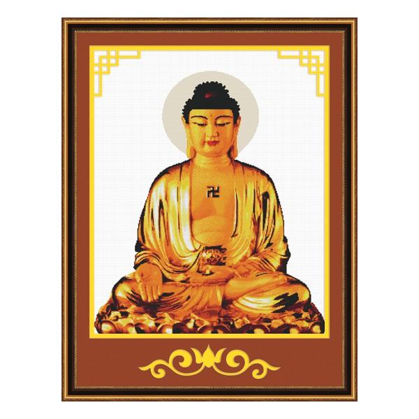 Tranh thêu  Phật Tổ Như Lai ms 51221