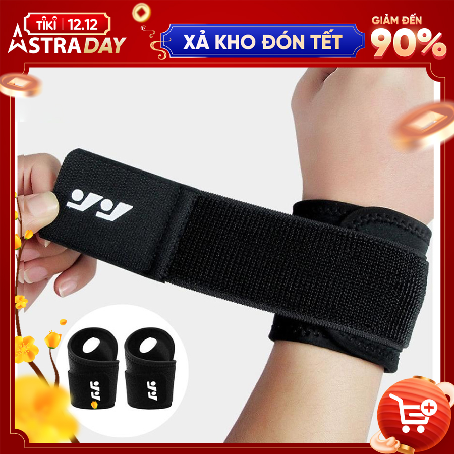Quấn Cổ Tay, Đai Bảo Vệ Cổ Tay - YOGA QG, Chất Liệu Polyester Sợi Cao Cấp, Co Dãn Thoải Mái, Thoáng Mát - Hàng chính hãng