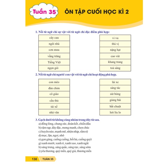 Sách - Vở Bài Tập Nâng Cao Từ Và Câu Lớp 3 - Kết Nối