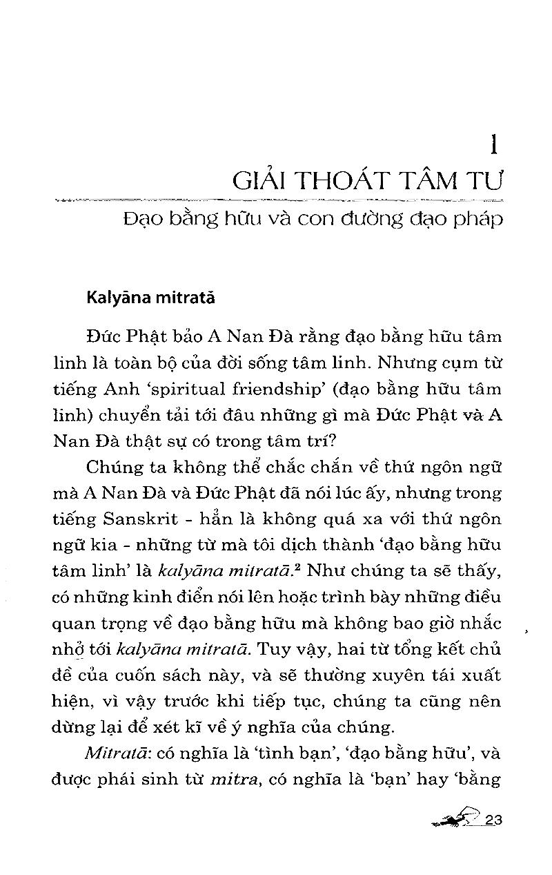 Đạo Phật Và Đạo Bằng Hữu