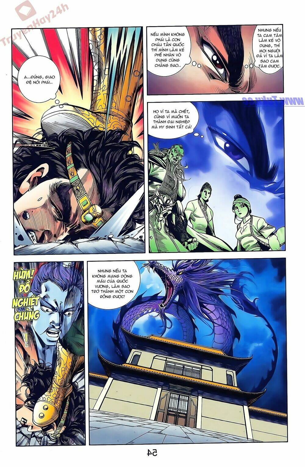 thiên tử truyền kỳ 2 - tần vương doanh chính chapter 44 6