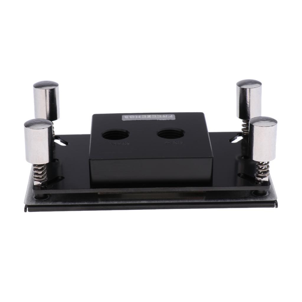 Metal PC CPU Water Cooling Block Copper Base Cool Inner Channel