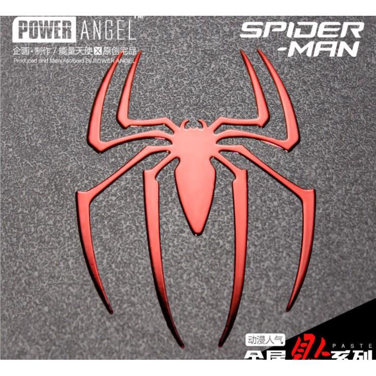 Logo Spiderman Kim loại