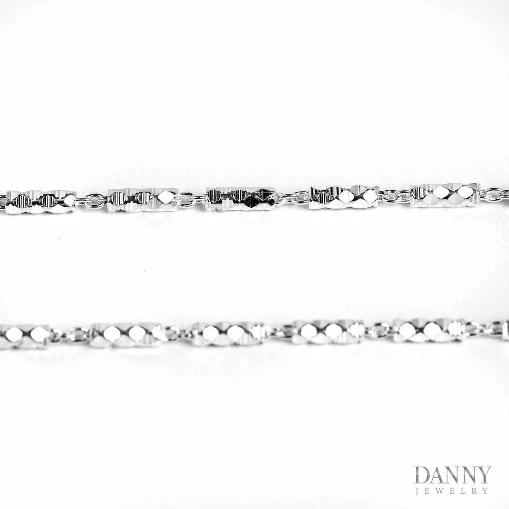 Dây Chuyền Nữ Danny Jewelry Bạc 925 Xi Bạch Kim AI0Y0037