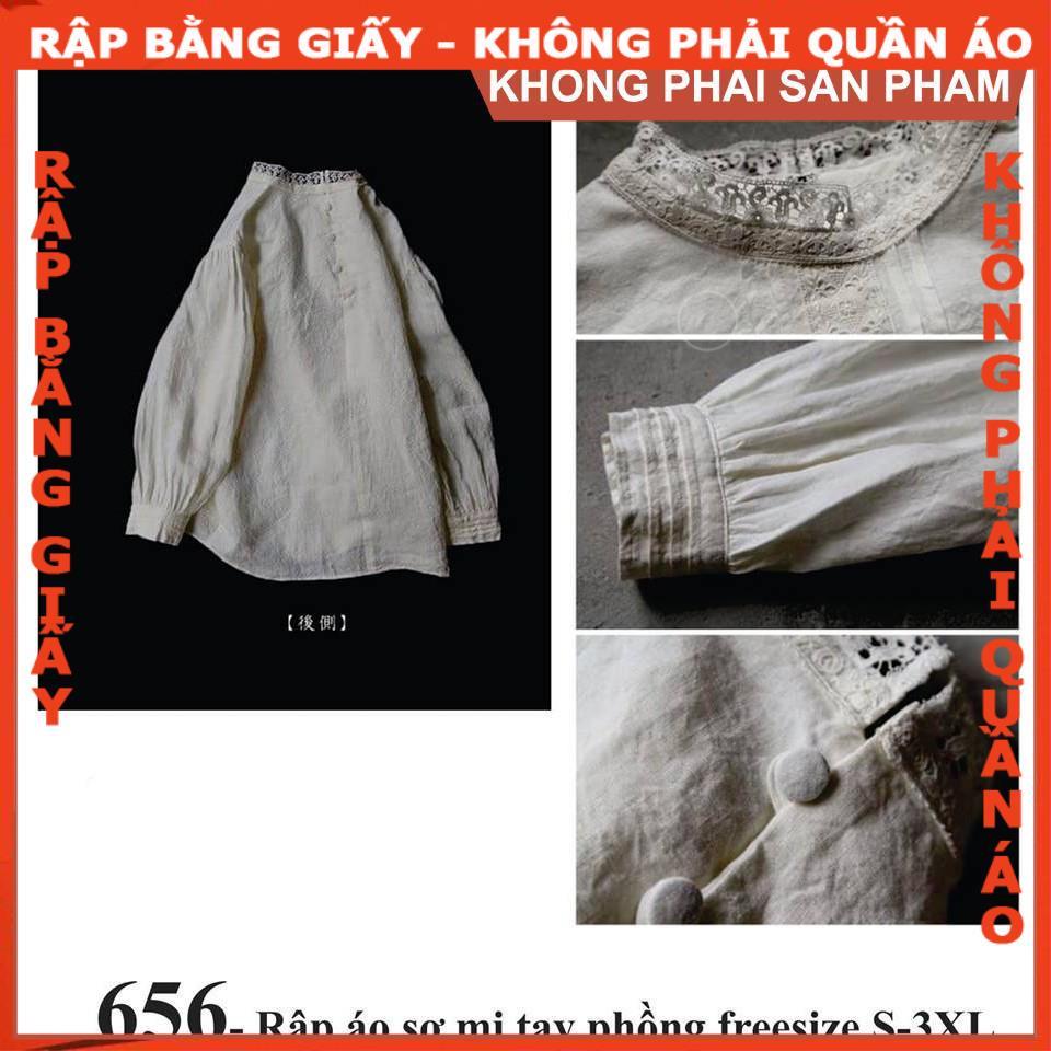 Rập giấy A0 mã 656 - rập áo (BẢN VẼ)