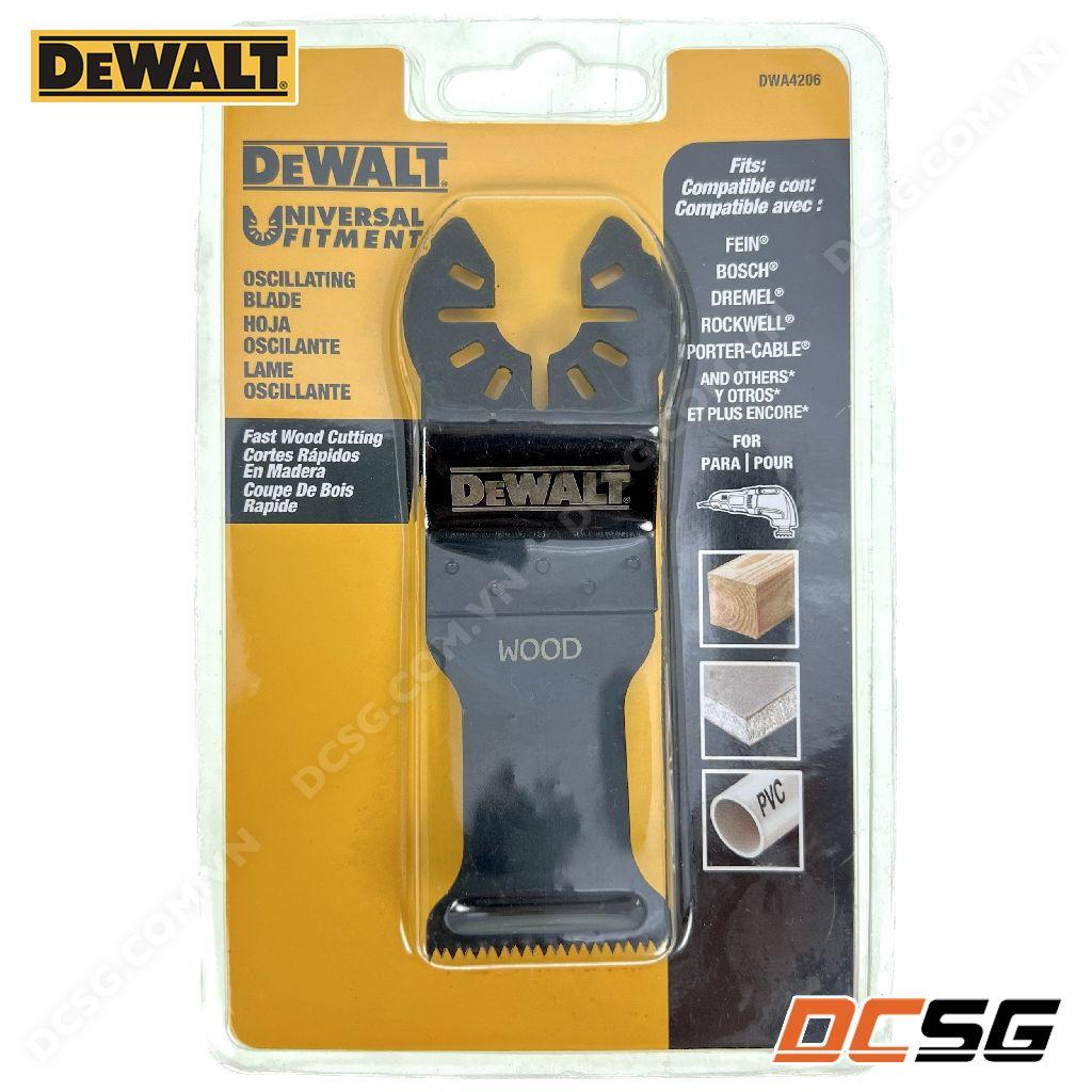 Lưỡi cắt gỗ 30x40mm cho máy cắt rung Dewalt DWA4206 | DCSG