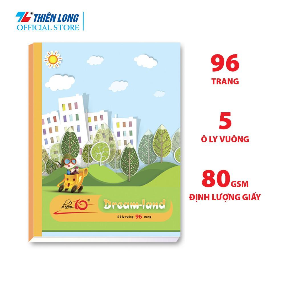 Tập học sinh Thiên Long NB-074 hình ngẫu nhiên- 96 trang - 5 ôly vuông