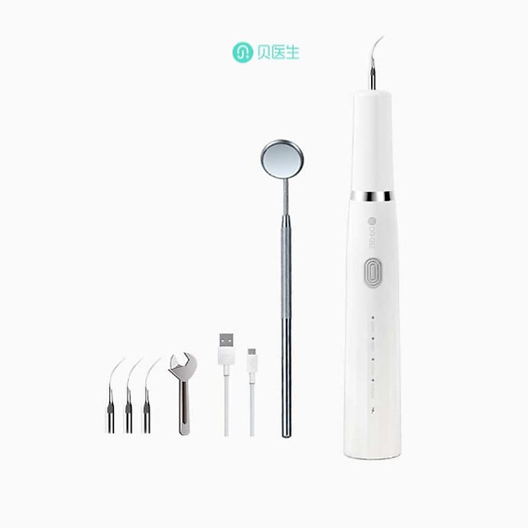 Máy cạo vôi răng bằng siêu âm Xiaomi YC2 Tooth Calculus Remover Nha sĩ làm trắng răng Vệ sinh răng miệng