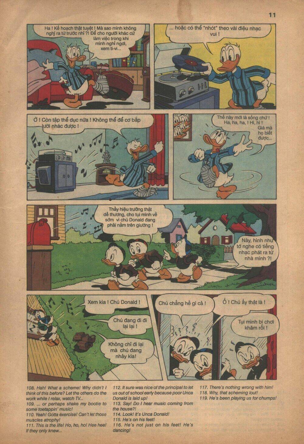donald và bạn hữu chapter 1 11
