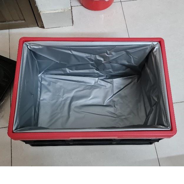 Thùng Đựng Đồ Ô Tô Xeyeuauto Nhựa ABS Nguyên Khối Gấp Gọn Đa Năng Dung Tích 56 Lít Để Cốp Sau Ô Tô