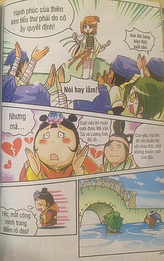 lương sơn bá - chúc anh đài phiên bản mới chapter 3.4 3