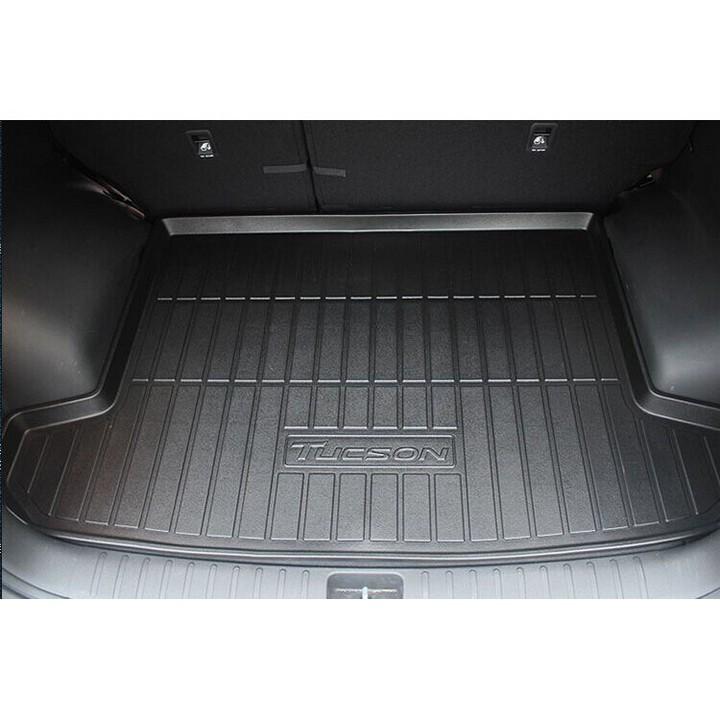 Lót Cốp Nhựa Xe Huyndai Tucson Chất Liệu Nhựa TPO Dẻo Ko Mùi