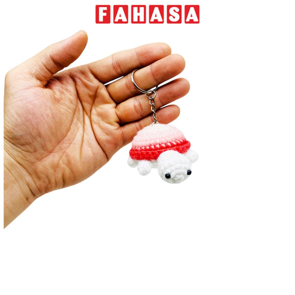 Móc Khoá Len Thủ Công Hình Rùa - Mẫu 7