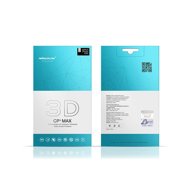 Kính Cường Lực full 3D iPhone 7 / 8 Nillkin CP+Max - Hàng Chính Hãng